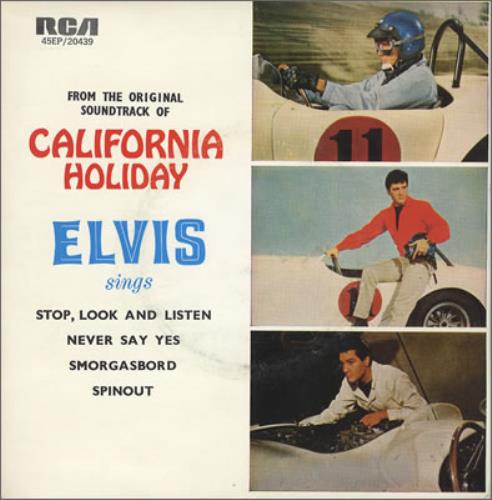 Elvis Presley California Holiday Australian 7